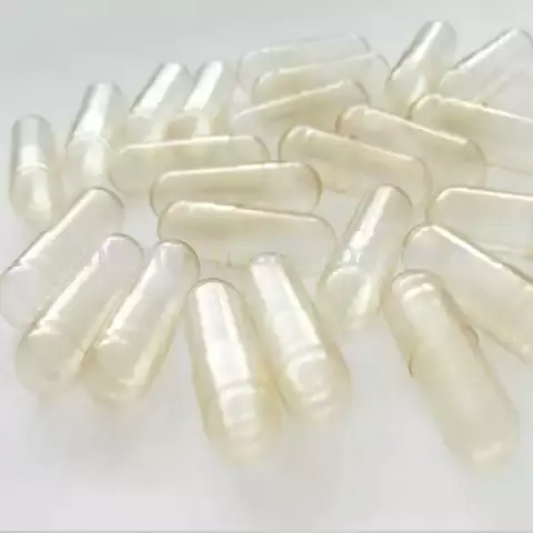 Gélules vides, transparentes